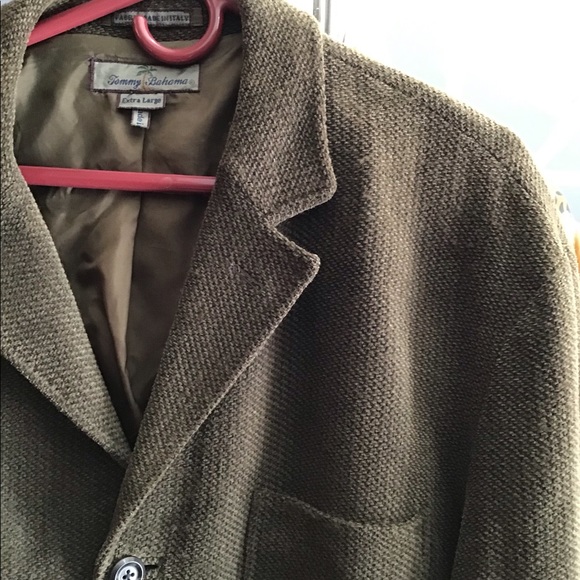 EUC TOMMY BAHAMA BUTTON DOWN JACKET - Picture 2 of 8